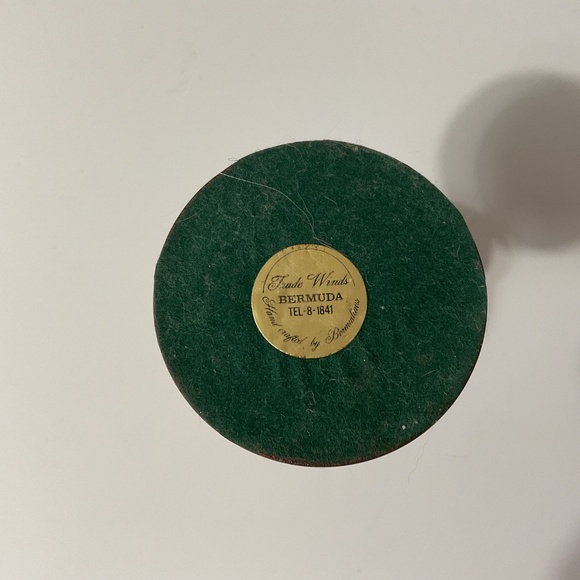 VTG Bermuda Cedar Love Cup Two Rings Around the Stem Wedding Cup - Picture 5 of 5